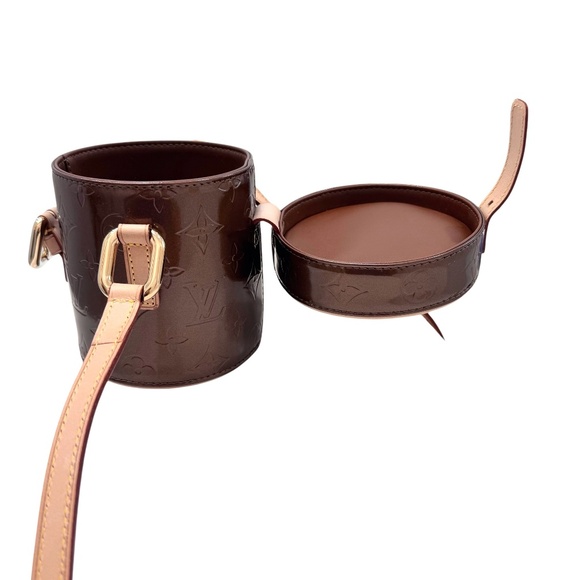 LOUIS VUITTON VERNIS ASTOR PLACE BRONZE CROSSBODY BAG - Picture 9 of 12